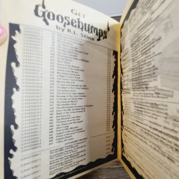 Vintage 90s Goosebumps #50 Calling All Creeps 1st Edition R.L. Stine - Picture 10 of 11